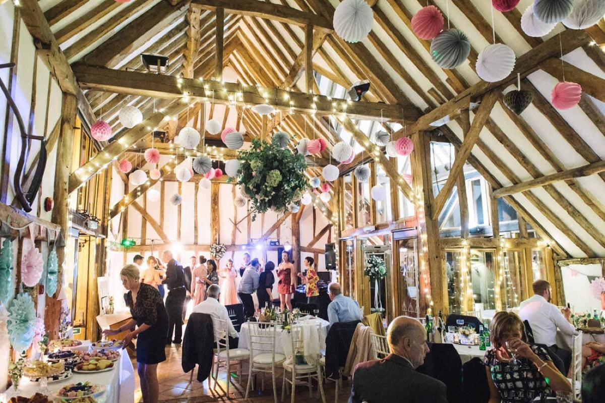 surrey wedding barn