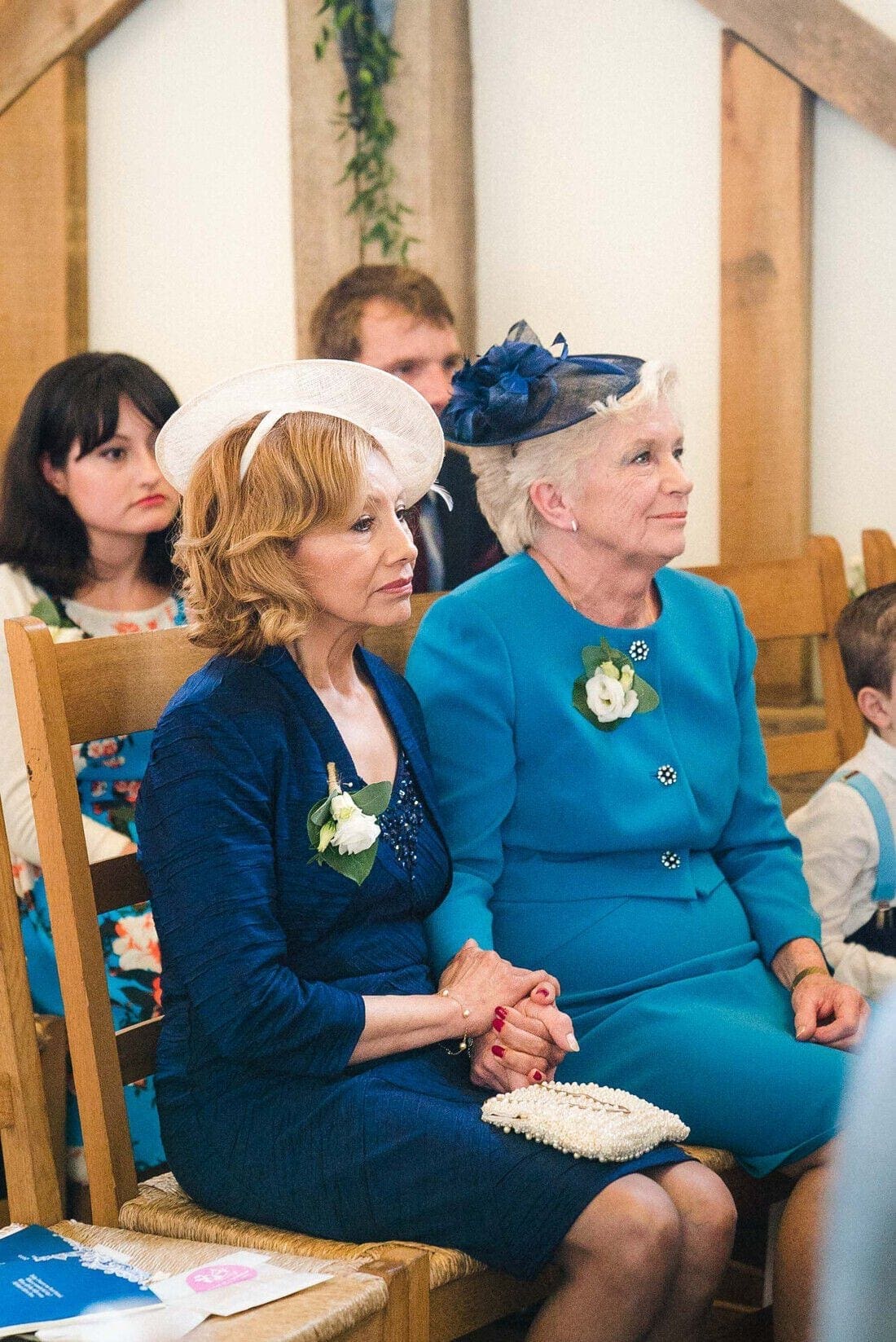 the mothers of the bride and groom together