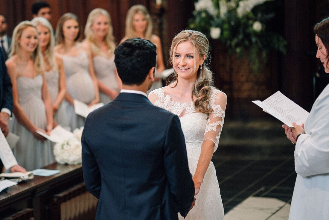 exchanging vows