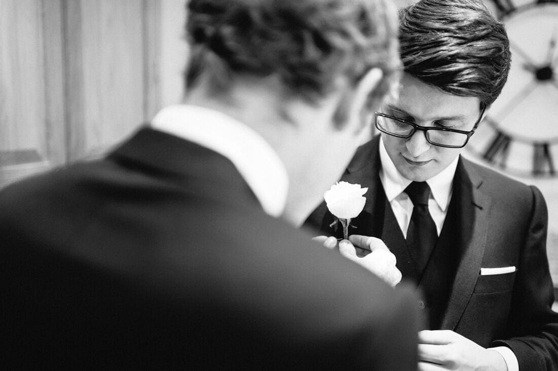 final preparations for the best man