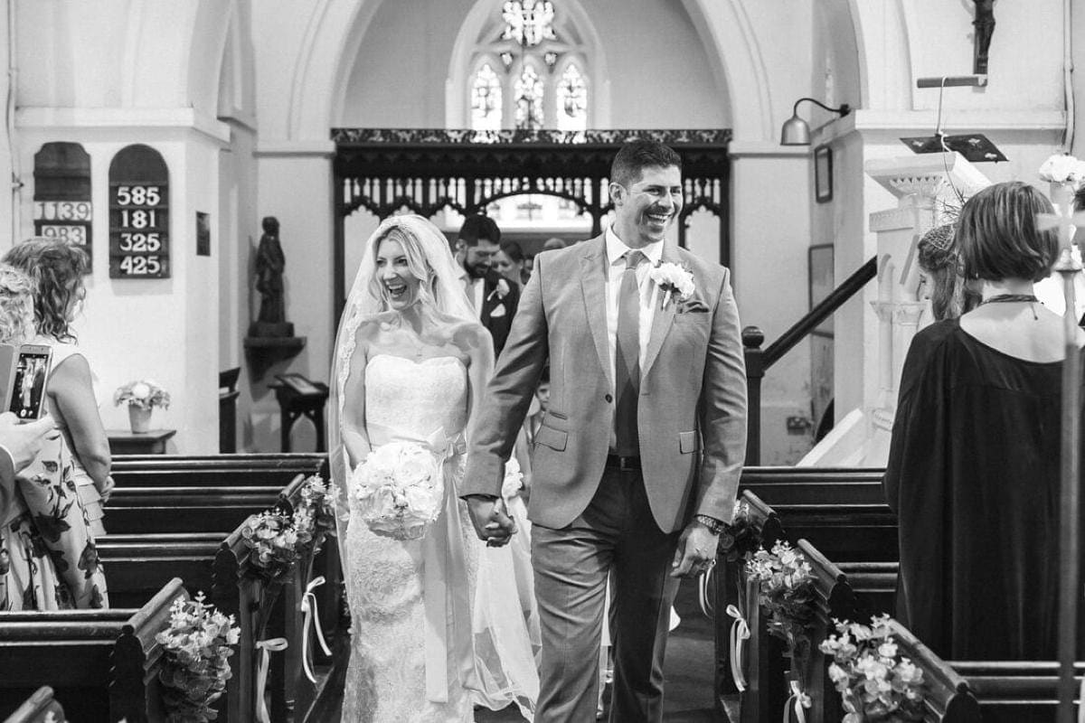 St Martha's Church Wedding Photography Guildford