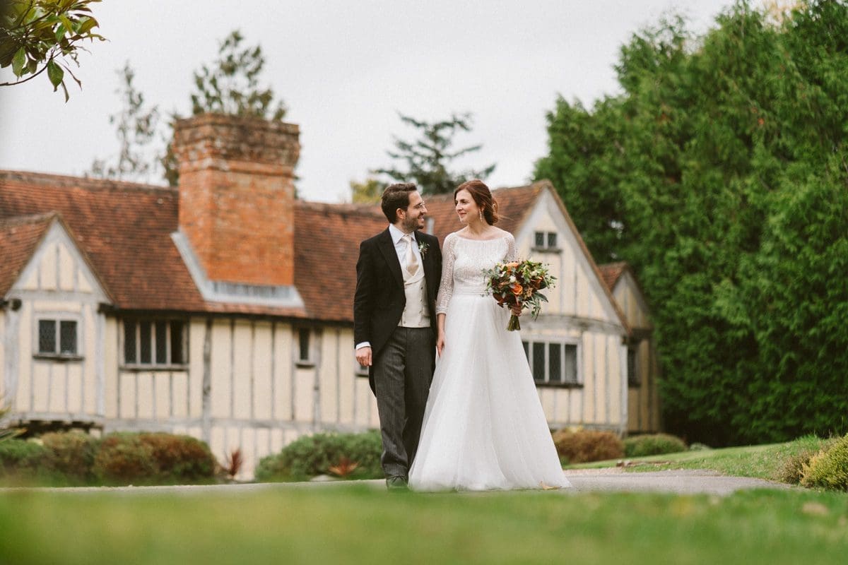 cain manor wedding portrait