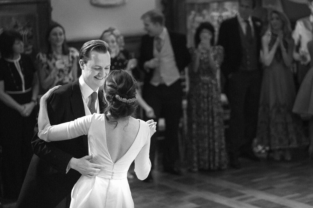 the first dance as husband and wife