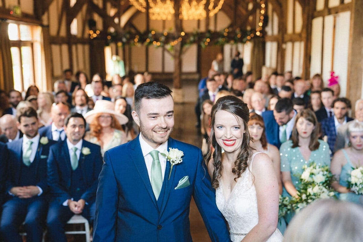 loseley park wedding barn